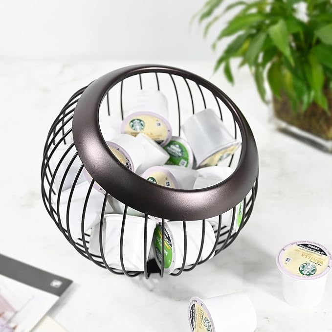 Charmount Coffee Pod Holder, Large Capacity K Cup Holder and Espresso Pod Holder - Image 3