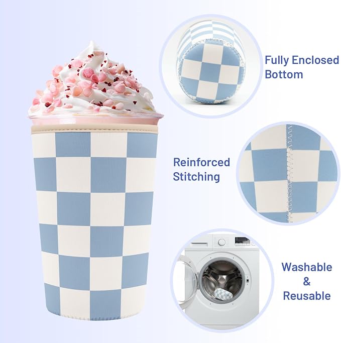 Iced Coffee Sleeve Reusable Cup Sleeves - Image 5