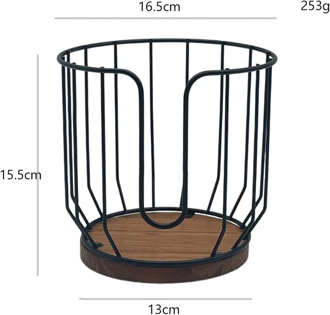 Coffee Filter Holder Container Iron Wire Coffee Station Organizer Coffee Pod - Image 5