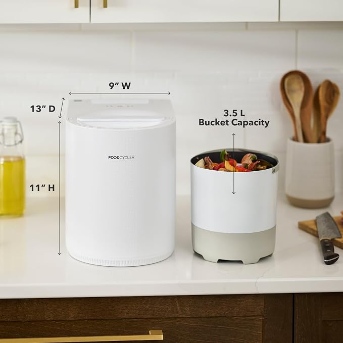 Food Cycler Eco 3 Compact Kitchen Food Recycler | Indoor Composter Bin - Image 3