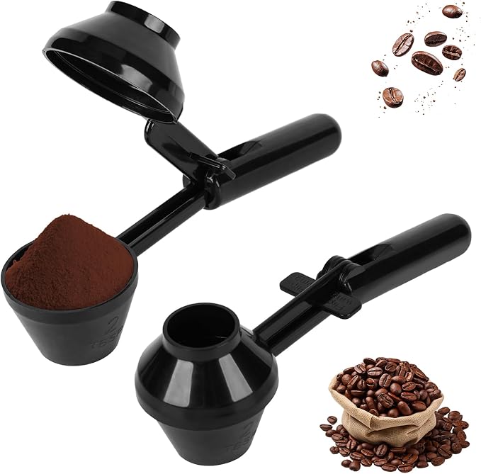 Coffee Scoop & Funnel for Ground Coffee Reusable K Cup Refiller, Barista by Unknown