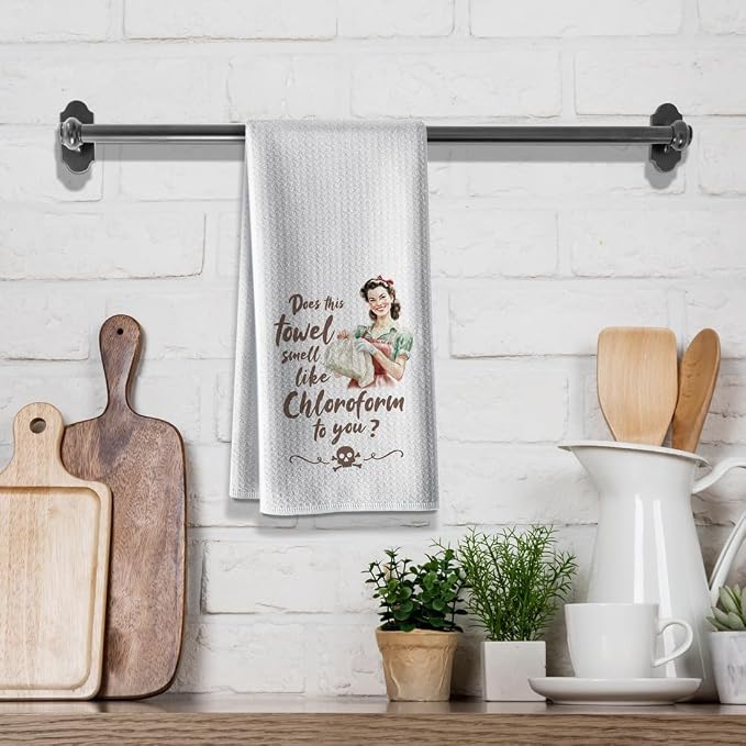 Joked Kitchen Towels for Women- Funny Cute Dish Towel for Kitchen DéCor - Image 3