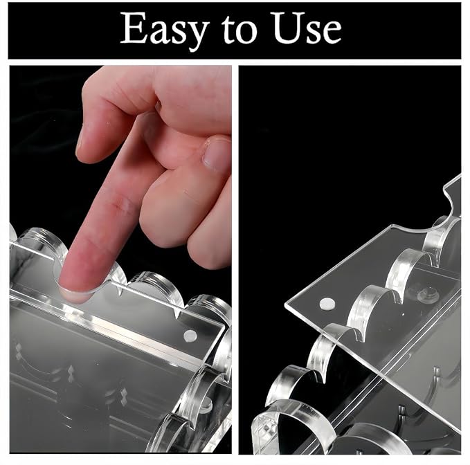 Scalloped Acrylic Tray with Magnetic Mat - Image 8