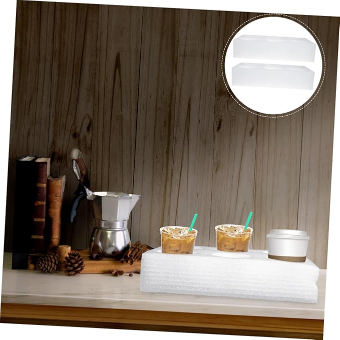 Luxshiny 2pcs Car Cup Holders Drink Carrier Tray - Image 3