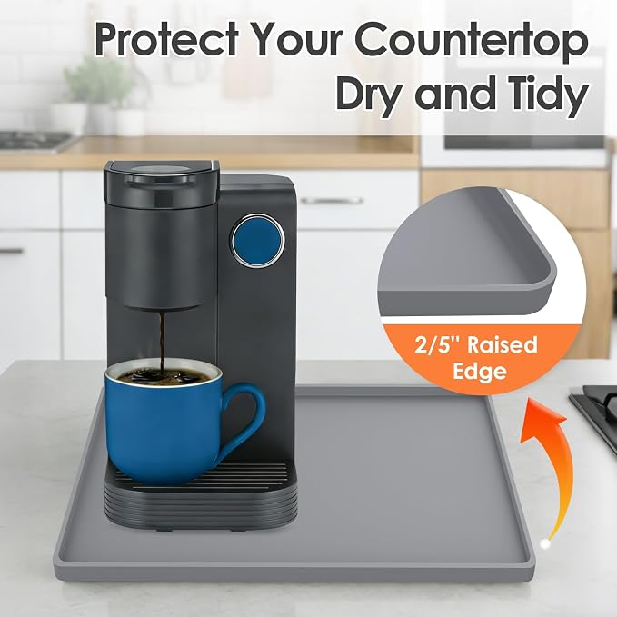 TOHONFOO Silicone Coffee Maker Mat - Image 4