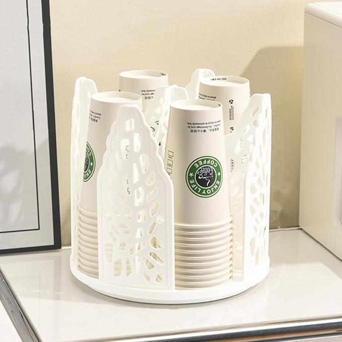 Rotating Paper Cup Dispenser Holder by SHKI