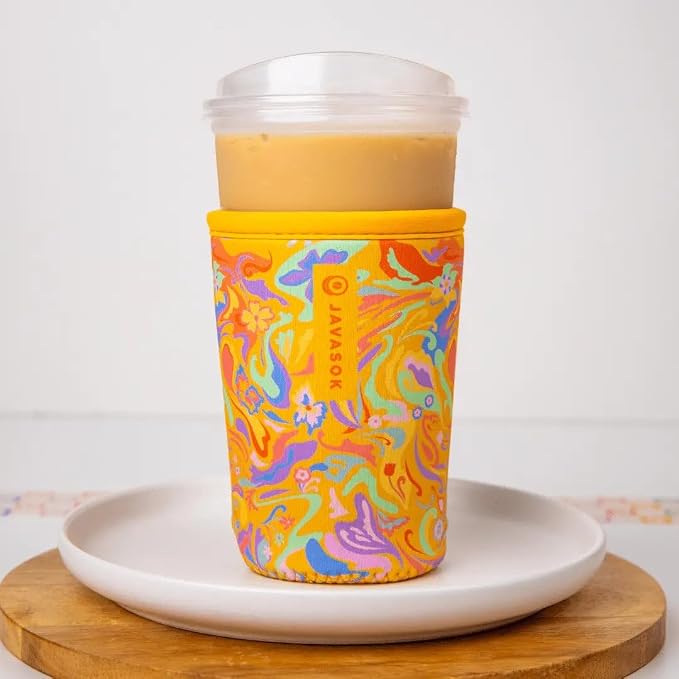 Sok It JavaSok Iced Coffee & Cold Soda Insulated Neoprene Cup Sleeve - Image 2