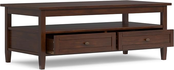 SIMPLIHOME Warm Shaker Coffee Table - Image 3