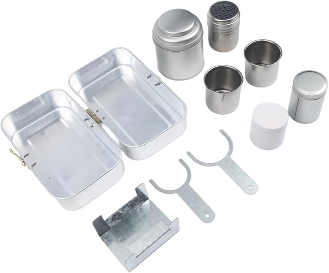 Vintage Camping Coffee Kit All-in-One Espresso and Pour Over Set - Image 8
