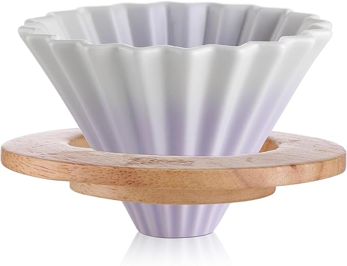 Bincoo Ceramic Coffee Dripper, Pour Over Coffee Dripper by Bincoo