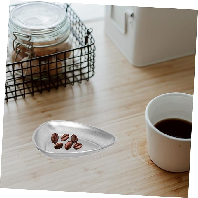 PRETYZOOM Multi-Function Bean Display Tray Stainless Steel Coffee Sample Plate - Image 6