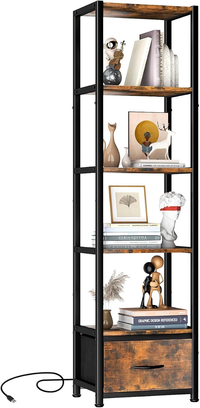 Housolution 6 Tier Bookshelf - Image 8