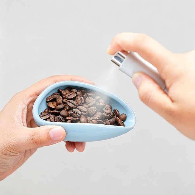 watchget Ceramic Coffee Dosing Cup & Tea Storage Tray, Single Dose Measuring - Image 5