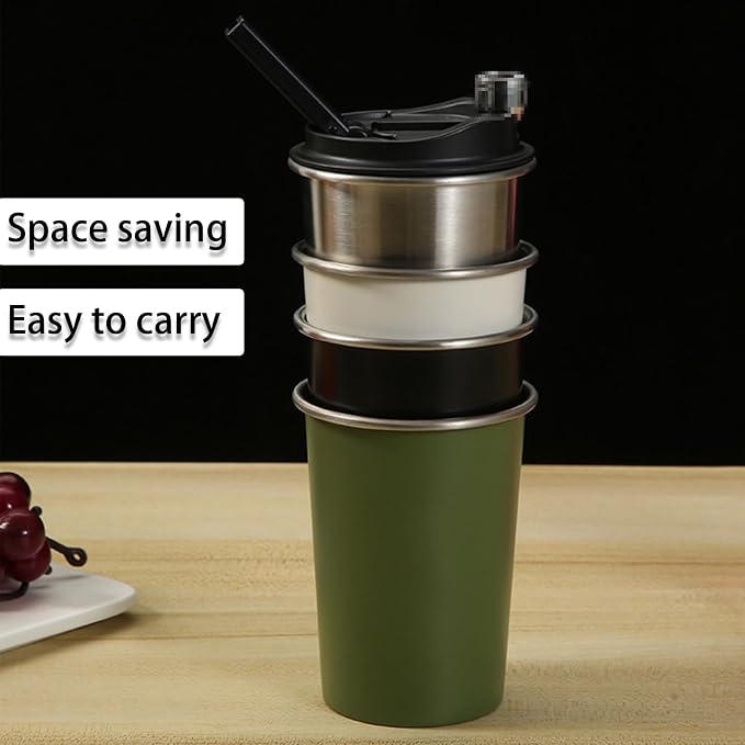 Portable Stainless Steel Coffee Cup - Image 6