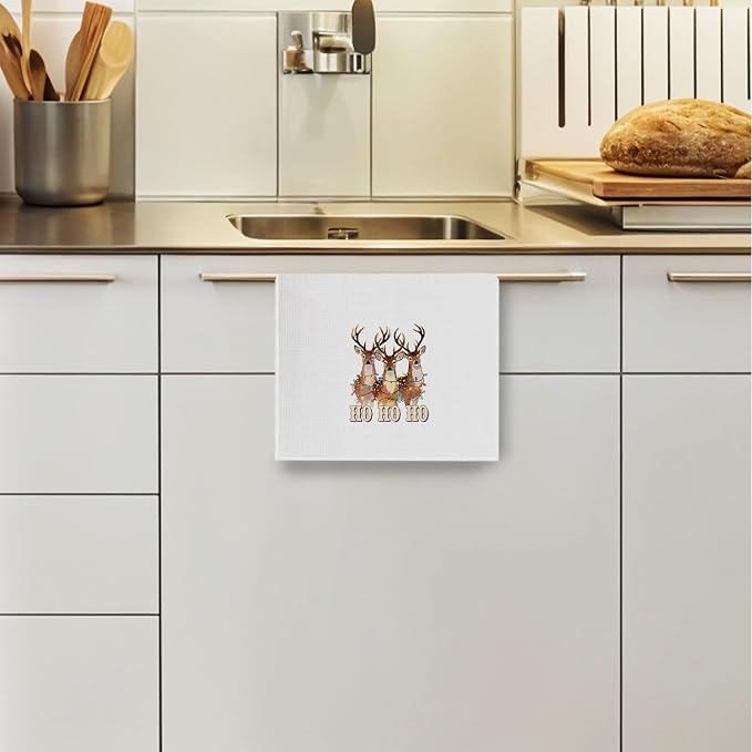 Christmas Reindeer Kitchen Towels - Image 3