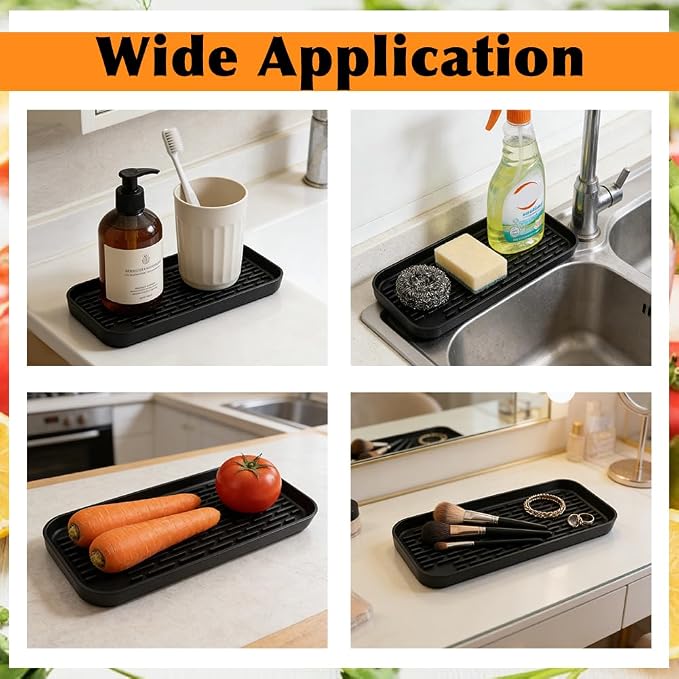 Drip Tray for Drink Dispenser, 1 Pack Silicone Tray Mat - Image 7