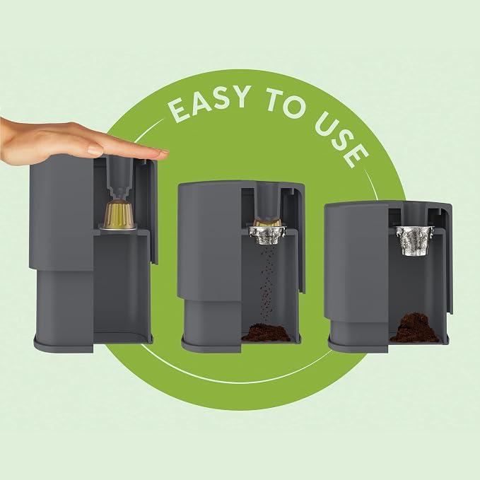 Dualit EcoPress Duo Max Aluminium Coffee Capsule Recycling Tool Premium Eco - Image 3
