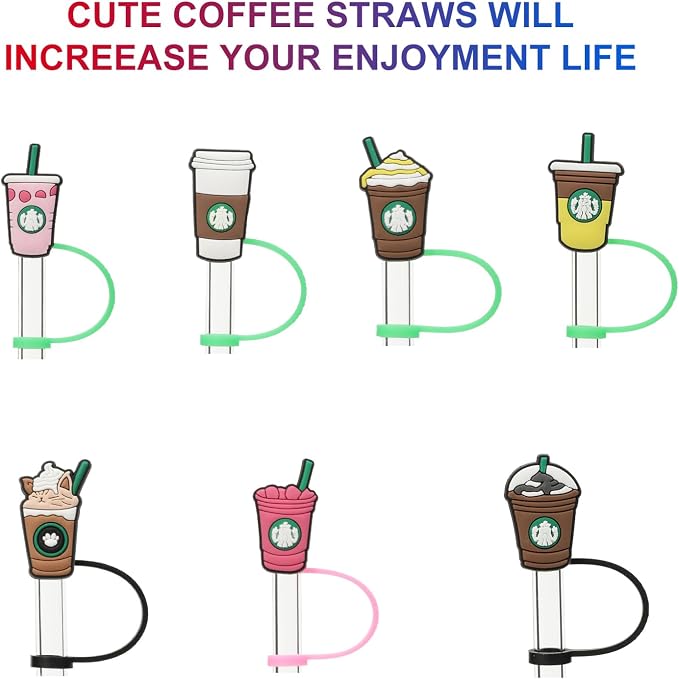 Straw Cover Compatible With Starbucks Cup, Splash Proof - Image 3