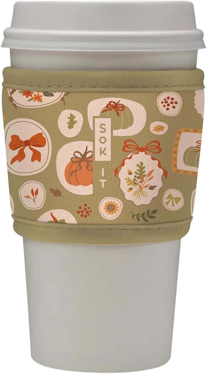 Sok It HotSok Coffee & Tea Reusable Insulated Neoprene Cup Sleeve by SokIt