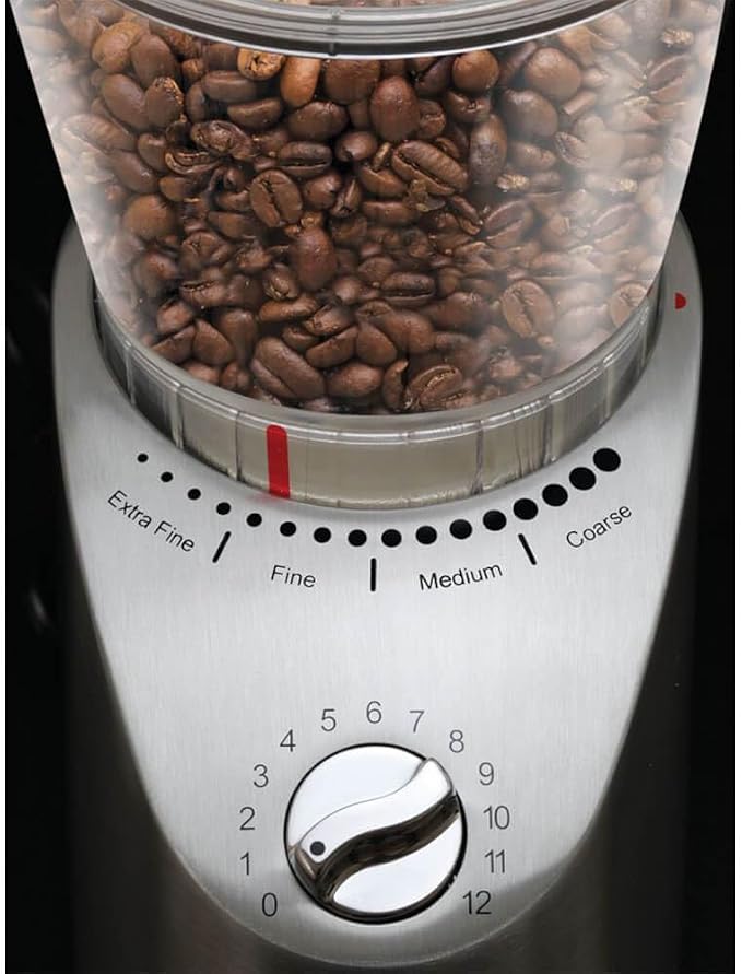 Capresso Infinity Plus Stainless Steel Conical Burr Grinder - Image 4