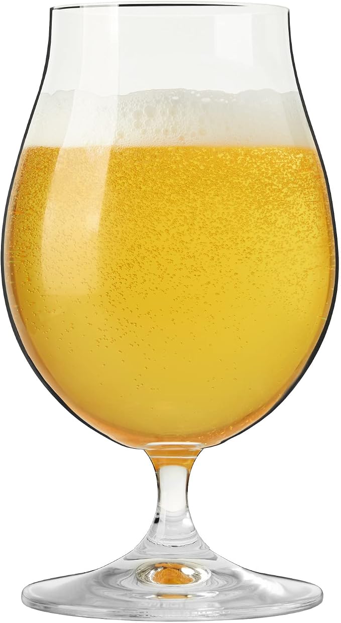 Spiegelau Classic Tulip Beer Glasses, Crystal Clear Drinking Glasses - Image 9