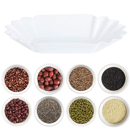 Rengue Coffee Bean Tray, Display Dish, Heat Storage Container, 8.8x5.1x1.4in - Image 7