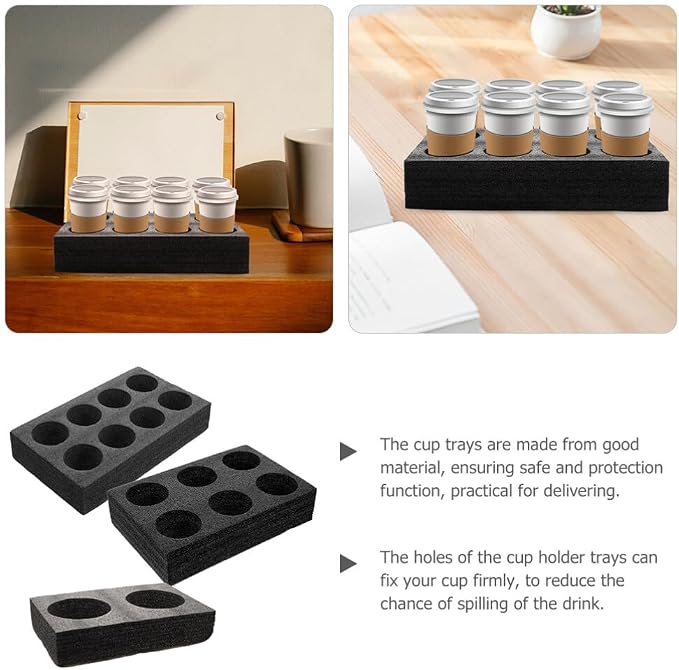 Cabilock Beverage Packing Stand Cup Holder Tray - Image 4