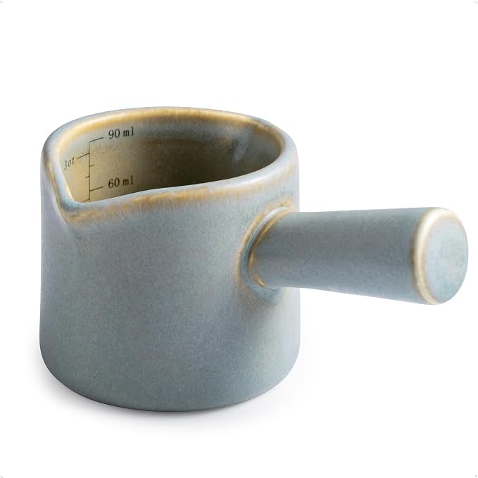 Espresso Cups Ceramic, Espresso Measuring Cups by YHOSSEUN