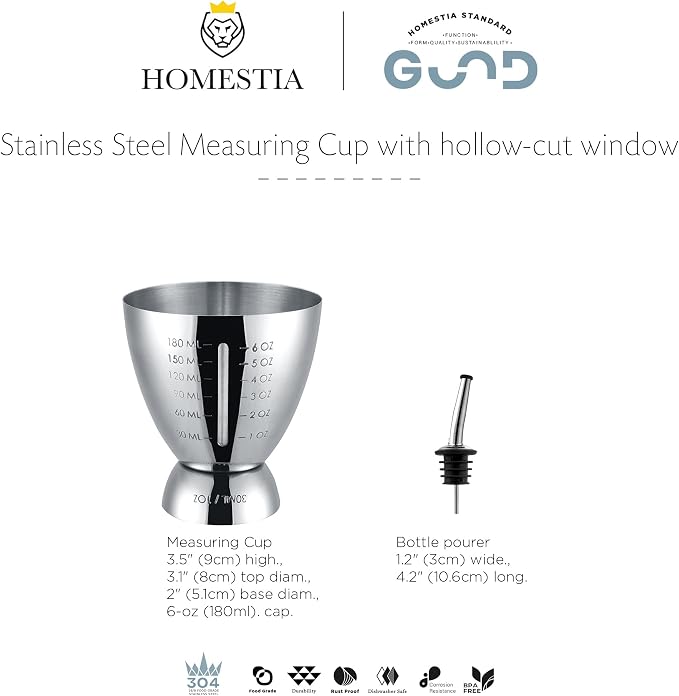 Homestia Graduated Measuring Jigger - Image 8
