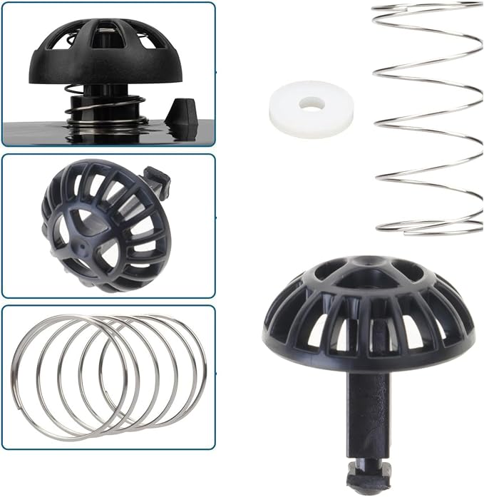 2 Pack Coffee Brew Basket Spring Stoppers Dishwasher Safe - Image 4