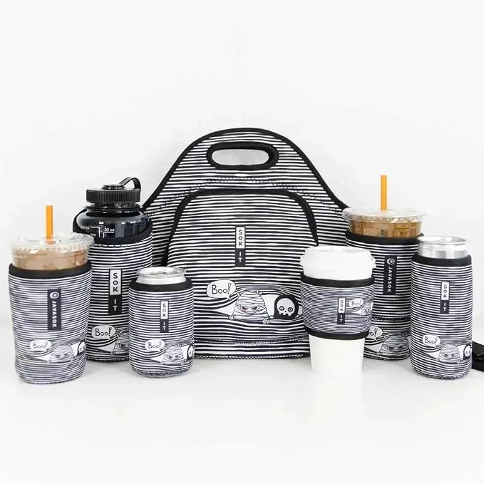 Sok It JavaSok Iced Coffee & Cold Soda Insulated Neoprene Cup Sleeve - Image 7