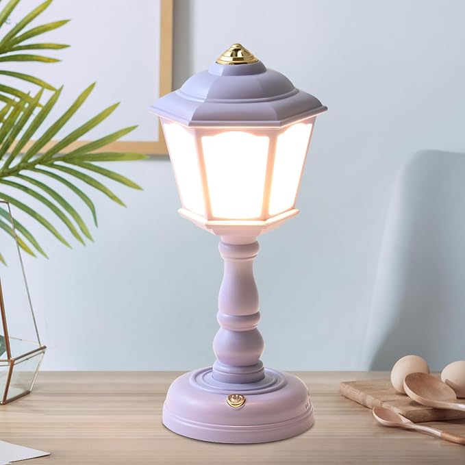 Mini Desk lamp Vintage, LED Desk Lamp Dimmable Table Lamp Reading Lamp - Image 7