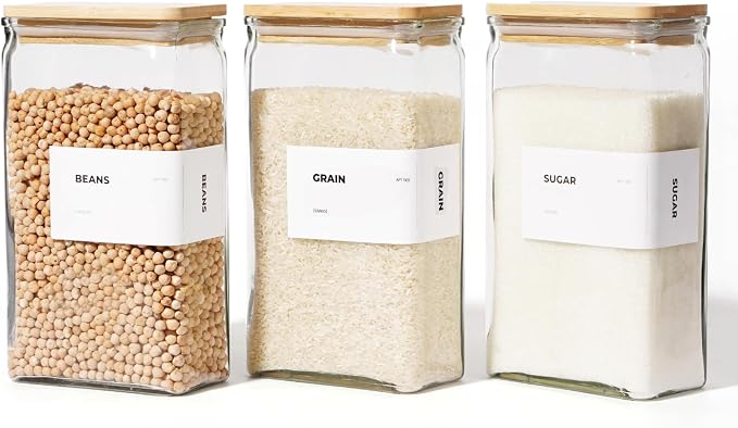 APT 1101 Glass Storage Jars by APT1101