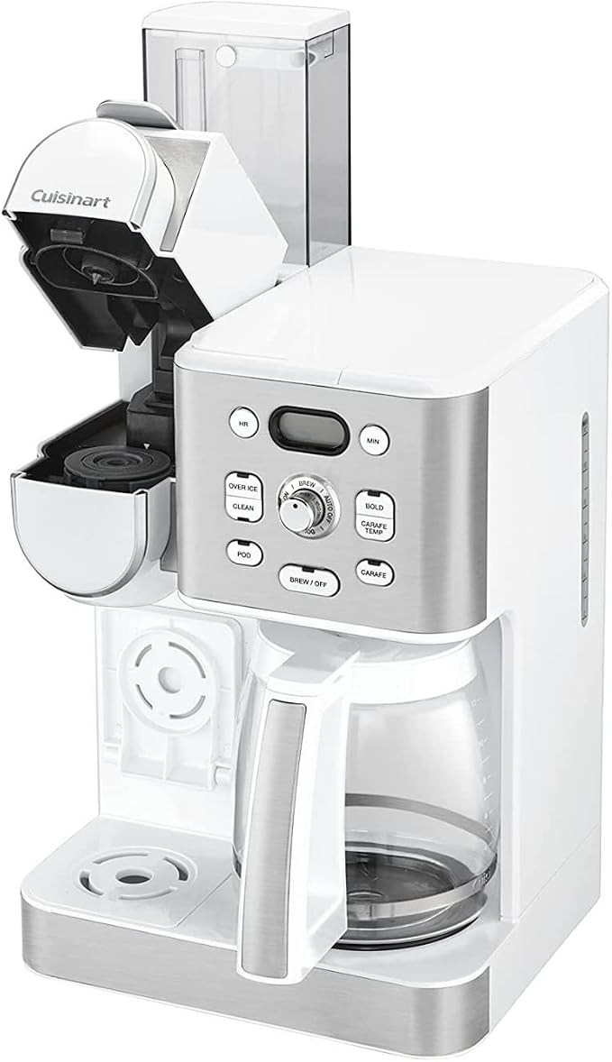 Cuisinart 12-Cup Coffee Maker, Single-Serve Brewer Glass Carafe, Automatic Hot - Image 2