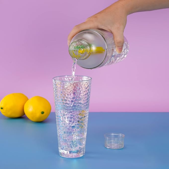 24oz Plastic Cocktail Shaker Set - Image 8