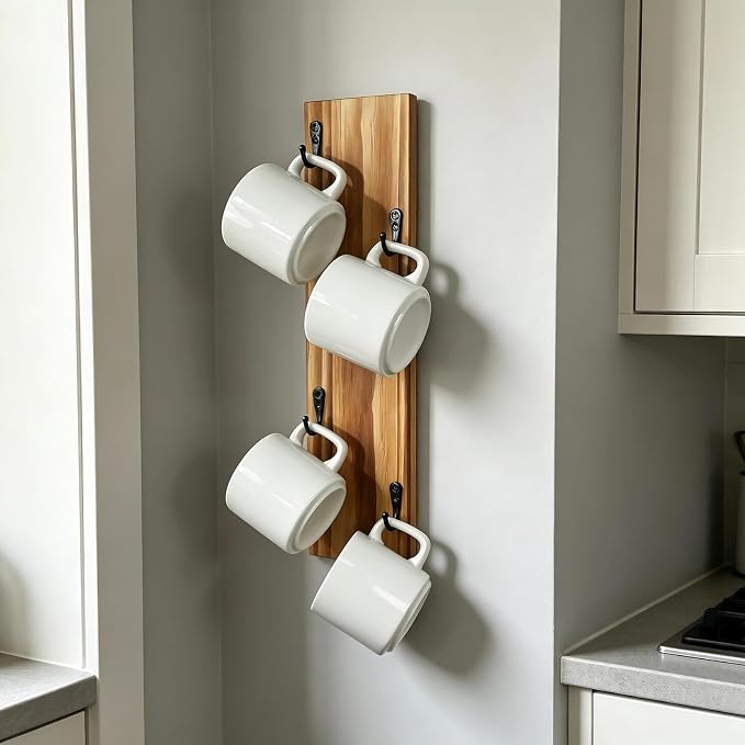 Yohsnor Coffee Mug Wall Rack - Image 7