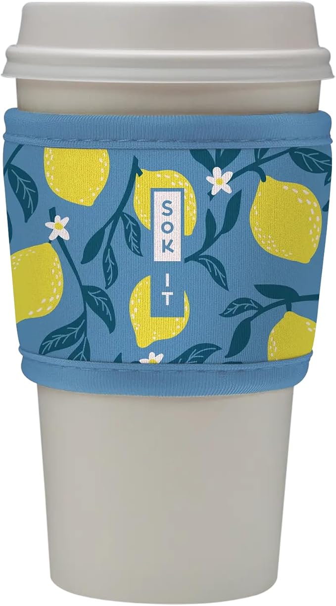Sok It HotSok Coffee & Tea Reusable Insulated Neoprene Cup Sleeve by SokIt