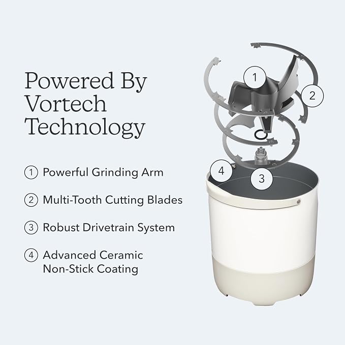 Food Cycler Eco 3 Compact Kitchen Food Recycler | Indoor Composter Bin - Image 4