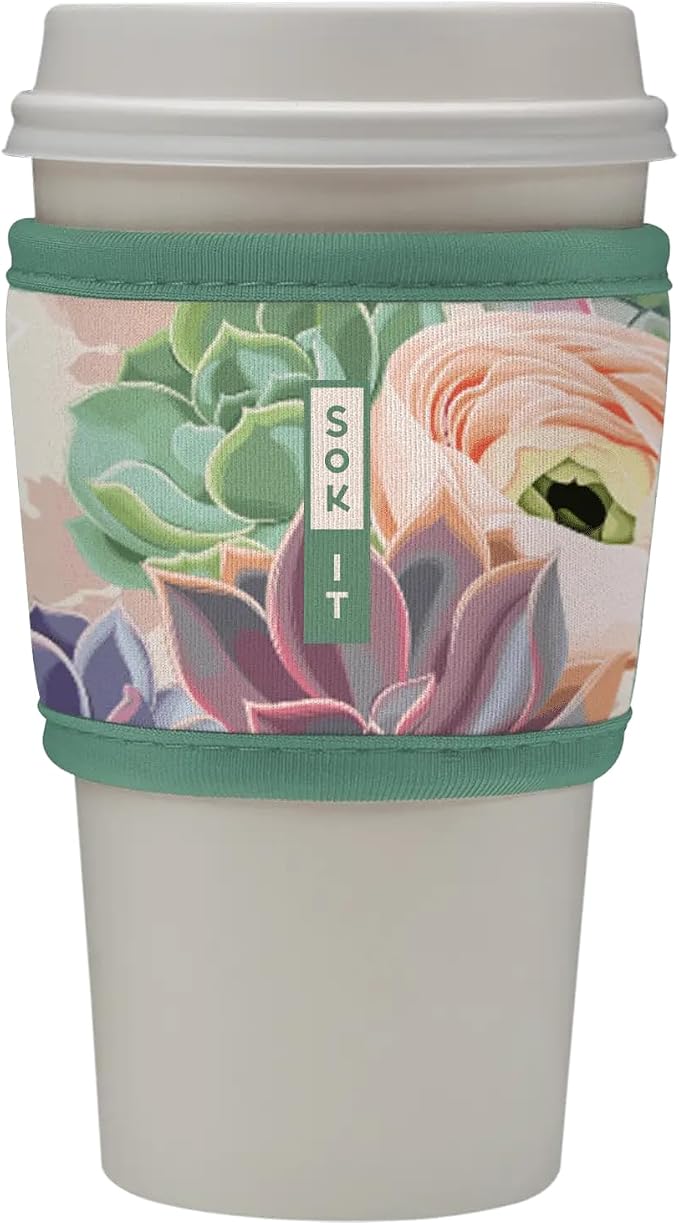 Sok It HotSok Coffee & Tea Reusable Insulated Neoprene Cup Sleeve by SokIt