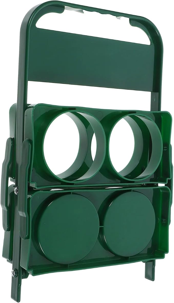 Portable Plastic Drink Carrier, Reusable Beer Bottle Coffee Cup Holder - Image 2