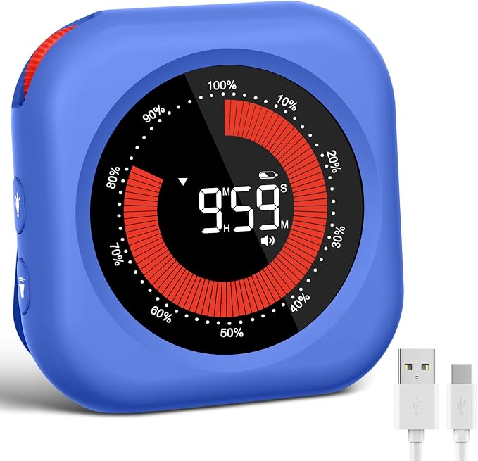 Visual Timer for Classroom Rechargeable, 10-Hour Digital Timers by Samshowmakesyourkitchentechnologicalmodernandadvanced