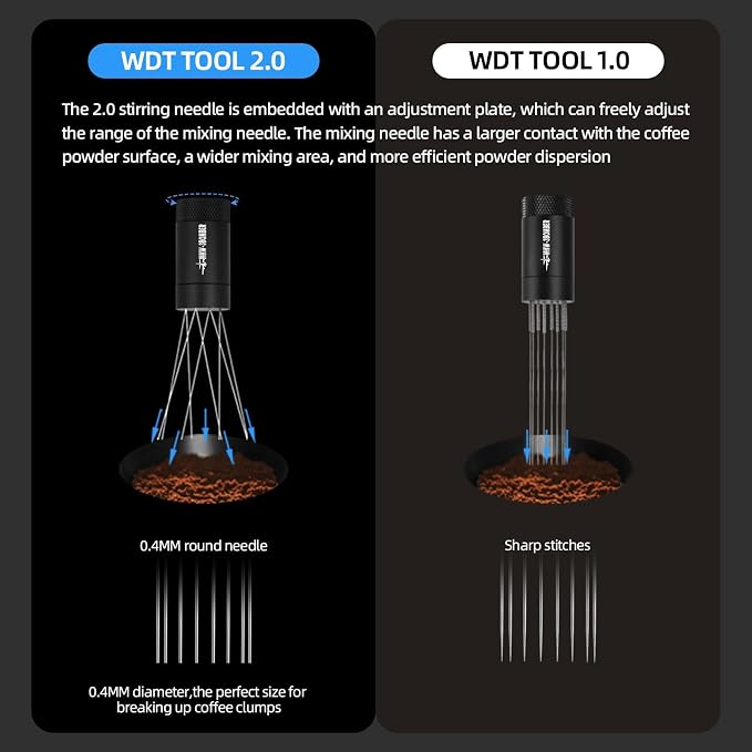 MHW-3BOMBER 58mm Espresso Puck Screen 0.2mm WDT Tool Espresso - Image 8