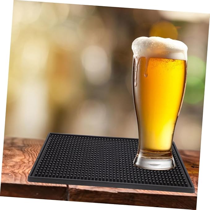 OUNONA 2pcs Non- Bar Mat for Coffee Stations and Kitchen Counters Flexible Pvc - Image 6