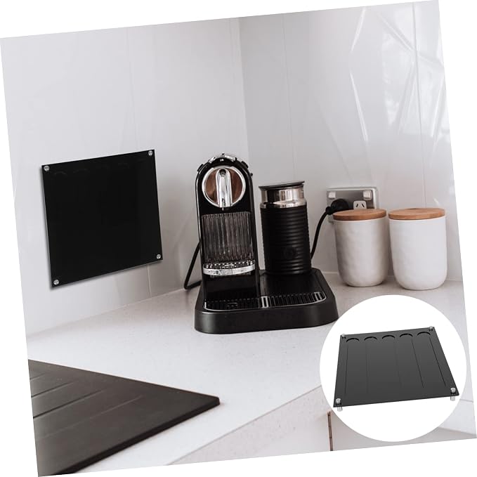 COLLBATH Wall-mounted Acrylic Coffee Capsules Rack Space-saving Organizer - Image 2