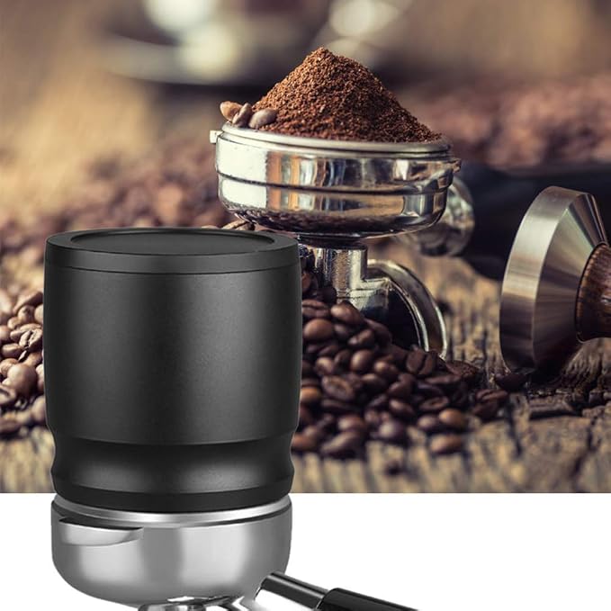 Fdit Stainless Steel Coffee Dosing Rings Press 58mm Powder Picker Grinder - Image 3