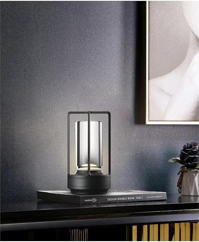 HAPYGI Portable Metal Table Lamp by HAPYGILightings