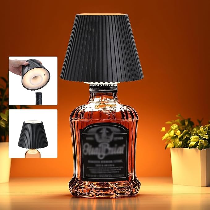 WILIT Wireless Lamp Shades for Liquor Bottle Lights, 3 Level Brightness - Image 7