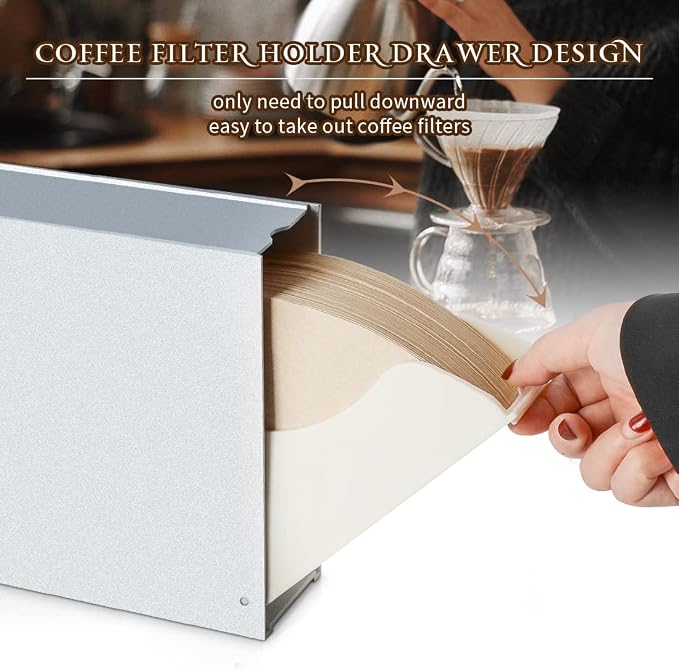 Cone Coffee Filter Holder Storage - Image 3