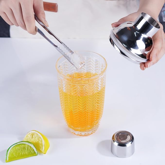 JNWINOG Cocktail Shaker, 14.37oz Mixed Drink Shaker - Image 6