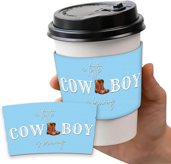 20 Counts A Baby Is Brewing, Coffee Cup Sleeves by BONETAT